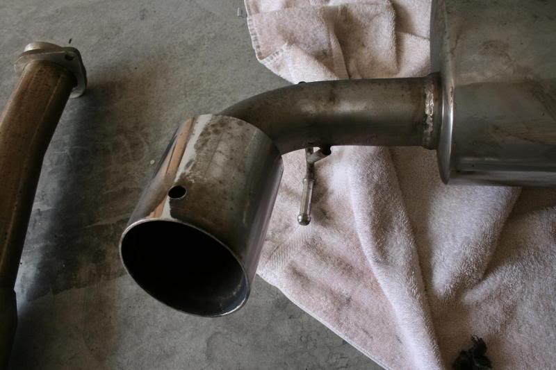 Polishing Stainless Steel Exhaust I Club The Ultimate Subaru Resource