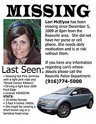 Missing Friend from Roseville - Keep an eye out, thanks.-missinglori.jpg