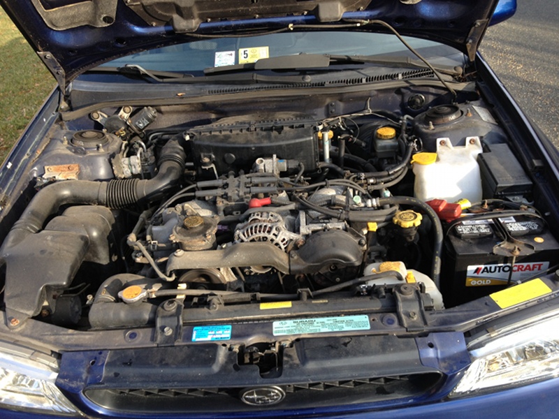 2002 subaru impreza 2.5 rs engine