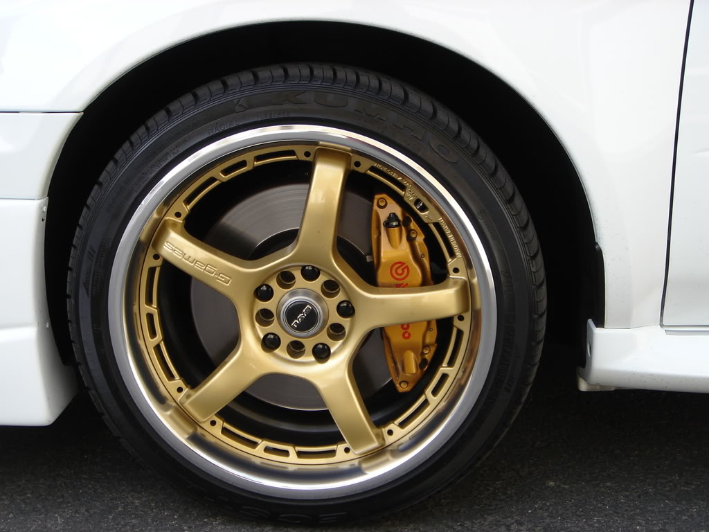 Ft Fs Rays G Games 18x8 5 5x114 3 Gold W Polished Lip I Club The Ultimate Subaru Resource