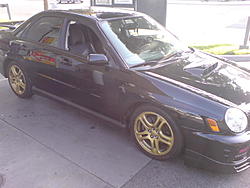 FS or FT: Gold Subaru OEM UKspec 17x7 JDM wheels with Pirelli Pzero M+S-dsc00144.jpg