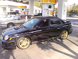 FS or FT: Gold Subaru OEM UKspec 17x7 JDM wheels with Pirelli Pzero M+S-dsc00141.jpg