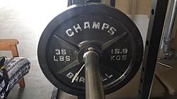 FS:Weider Pro Olympic Weight Set-20140130_125544.jpg