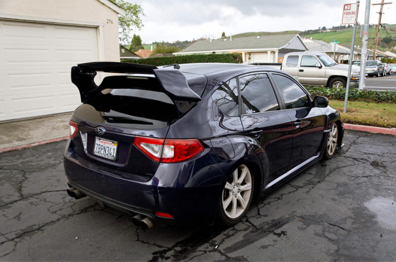 BTA wing for sale 0814 WRX/STi hatch The Ultimate Subaru