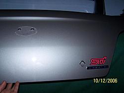 F/S 06 STi Trunk Lid and STi Wing. Steel Grey Metalic-lid1.jpg