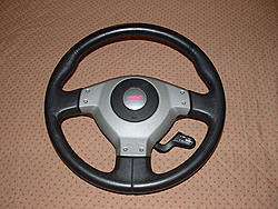 MD: '04 USDM STi Steering Wheel, Momo Shift knob, and '02 OEM RED Gauge Cluster-wheel1.jpg